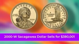 Space-Flown 22K Gold 2000-W Sacagawea Dollar Sells for $380,001