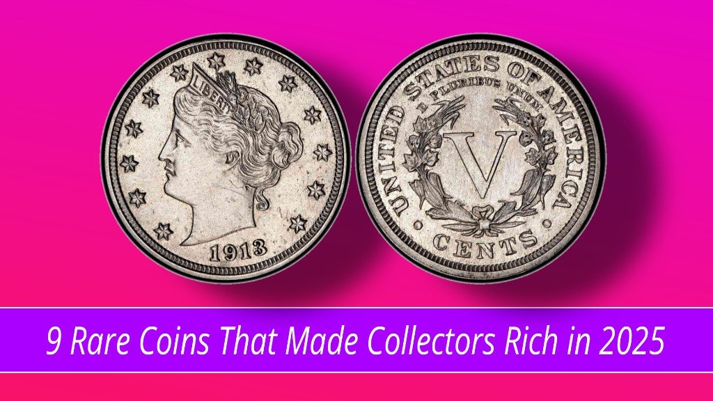9 Rare Coins That Made Collectors Rich in 2025
